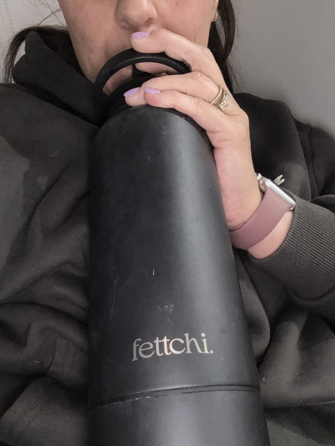 Customer photo review of The Fettchi Bottle - Beige