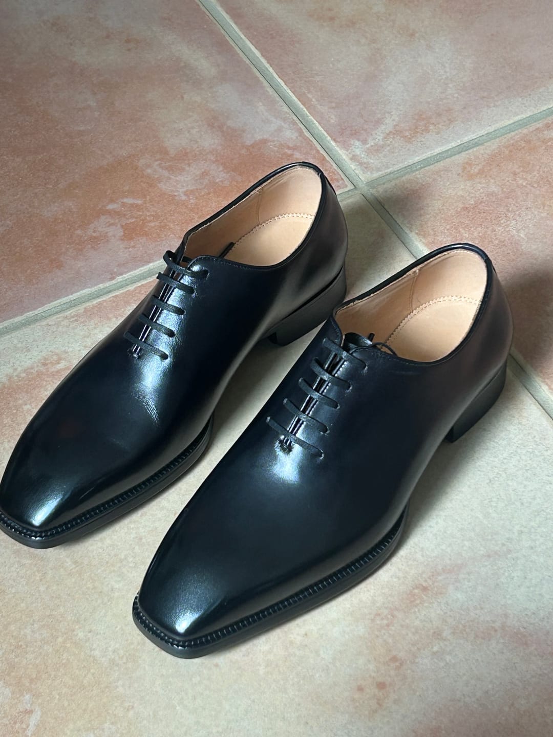 Customer photo review of Wholecut Oxford Blake Stitch Leather Sole