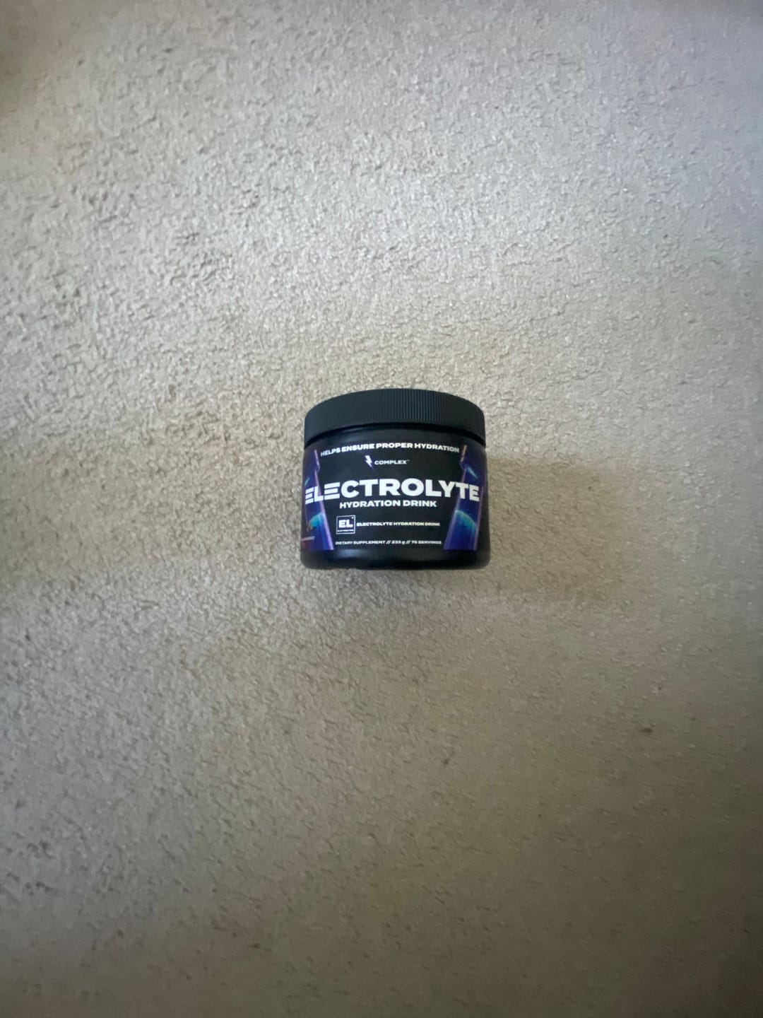 Customer photo review of Electrolyte Hydration Drink