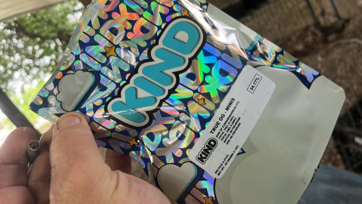 Customer photo review of True OG - Minis - 28 Grams - Indica