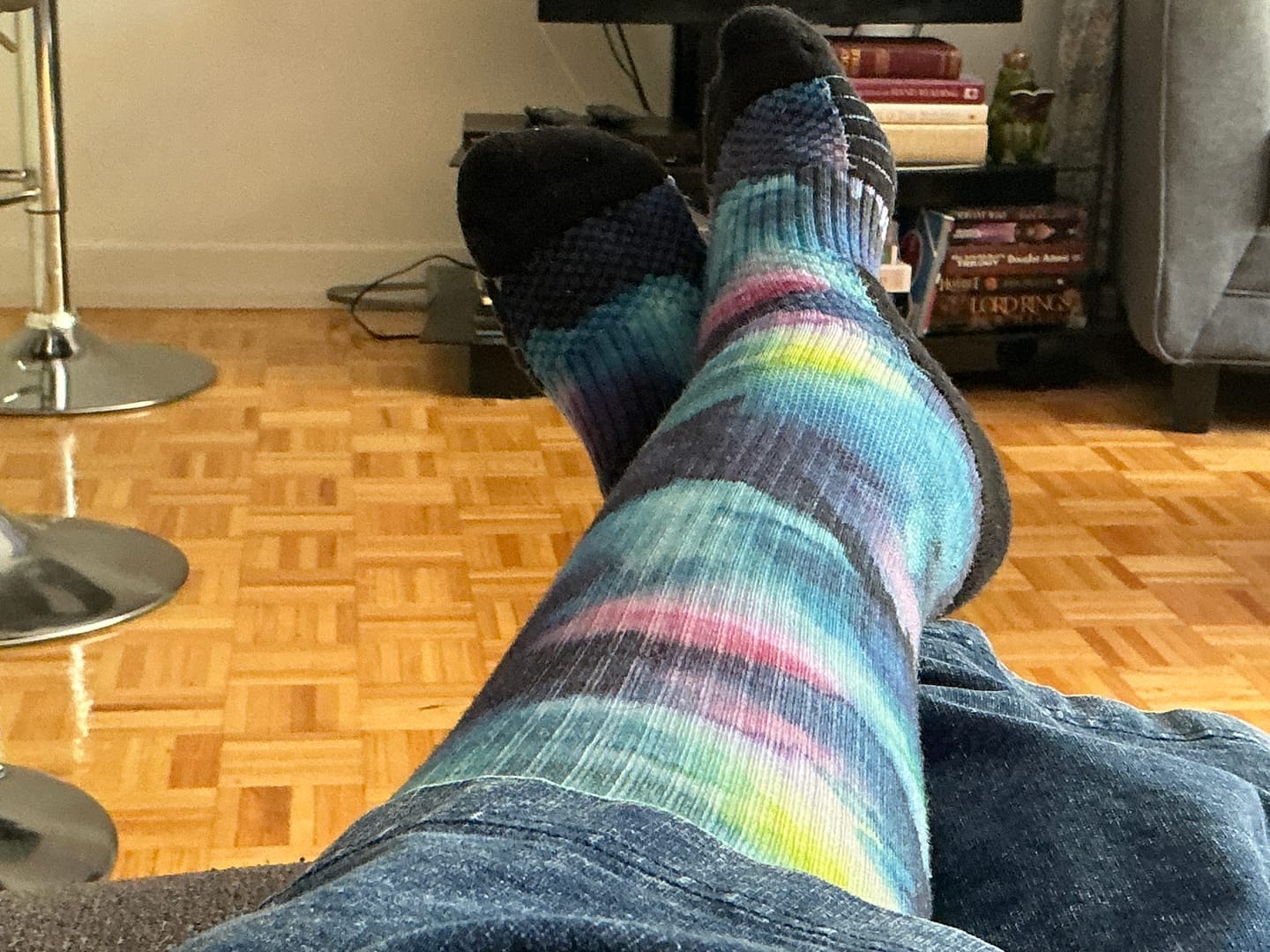 Customer photo review of Night Nature Compression Socks Bundle 5-Pack