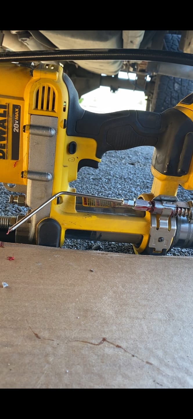 Customer photo review of Lock N Lube 7.5" Needle Nose Grease Adapter