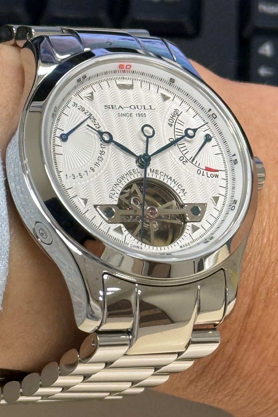 Customer photo review of Master Series | Complete Calendar | Flywheel Legend | Week Display | 39mm