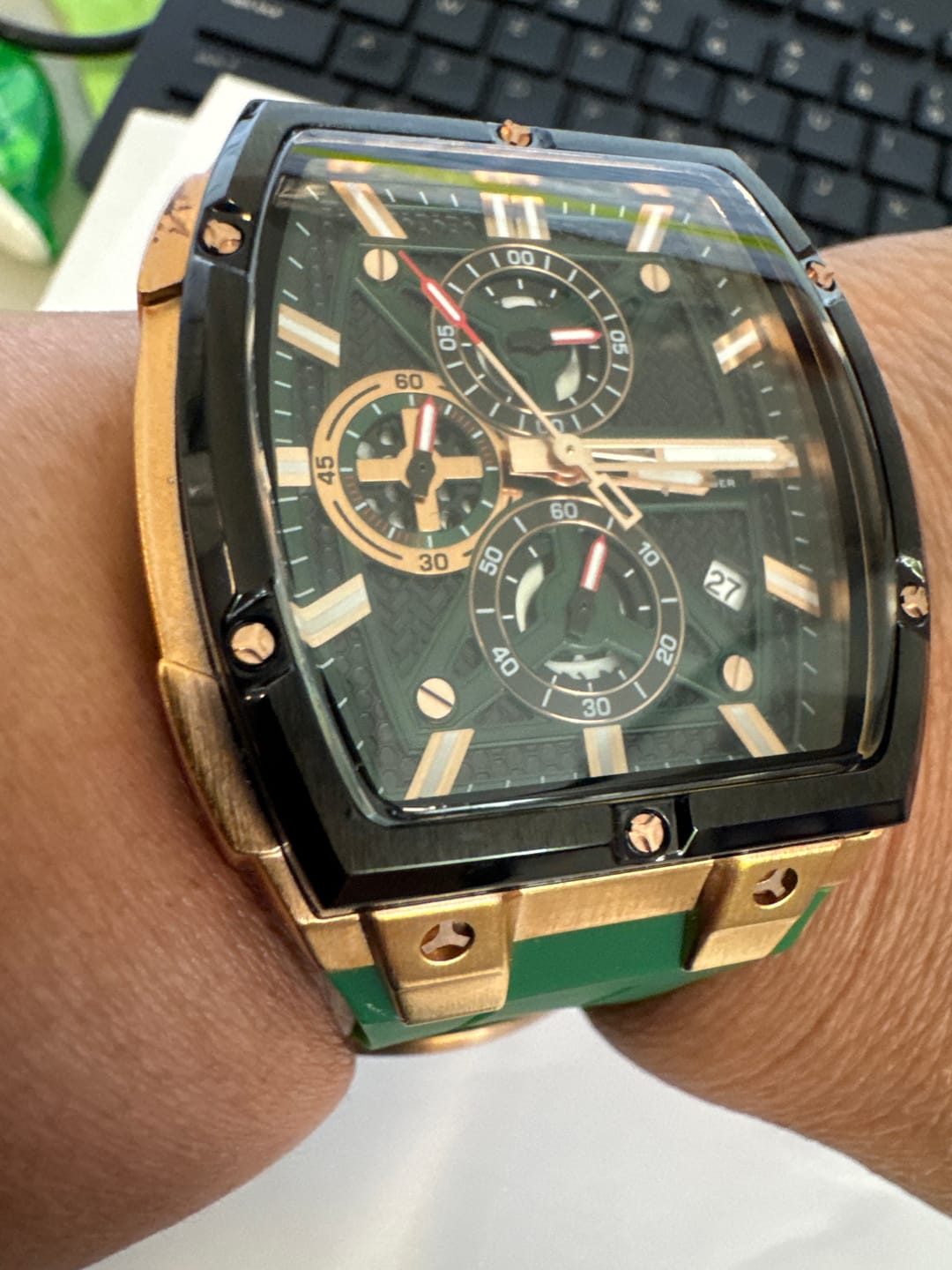 Customer photo review of Impulse Sport Men's Watch
