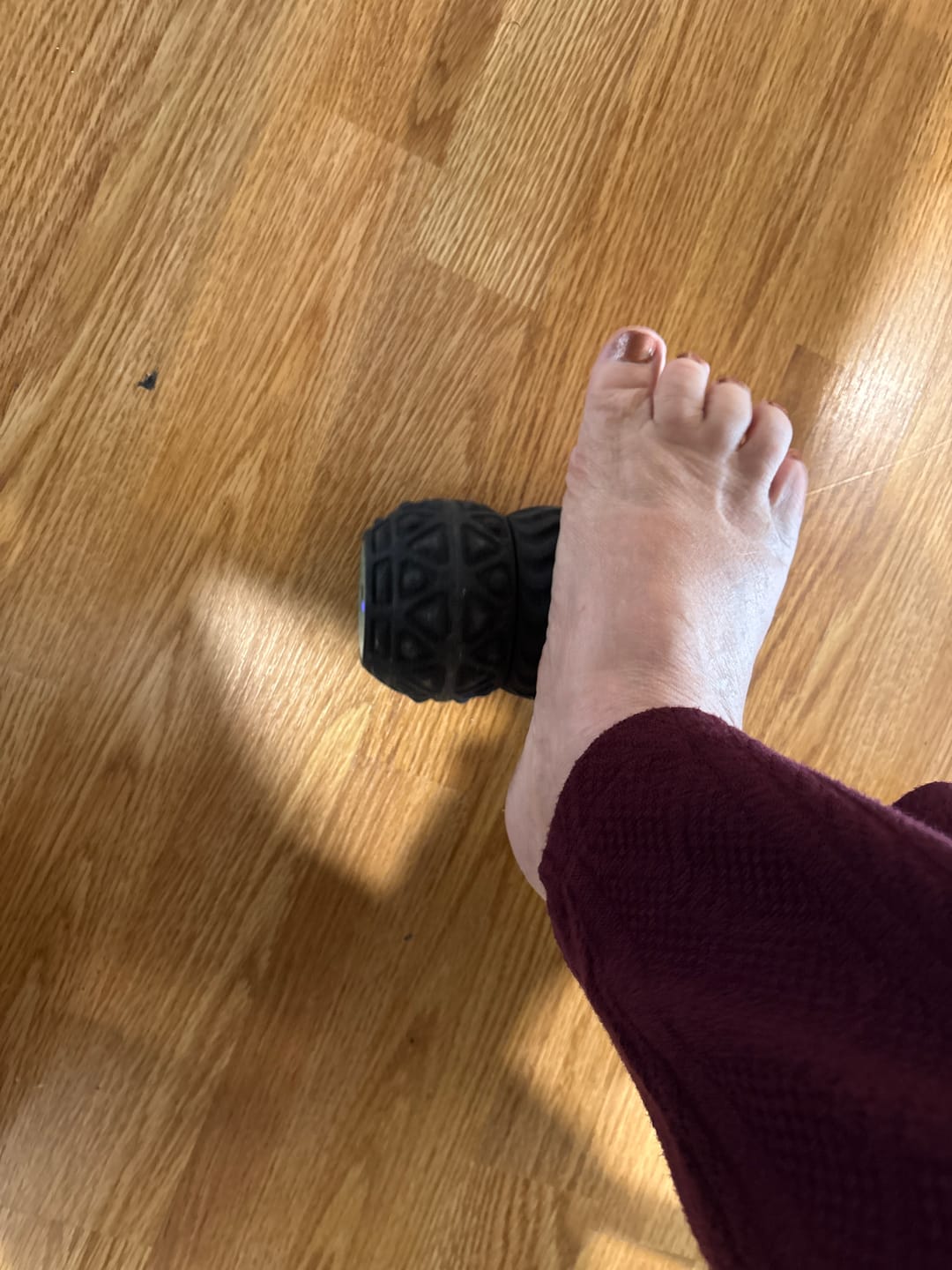 Customer photo review of Portable Vibrating Massage Roller - Vibit ROLL
