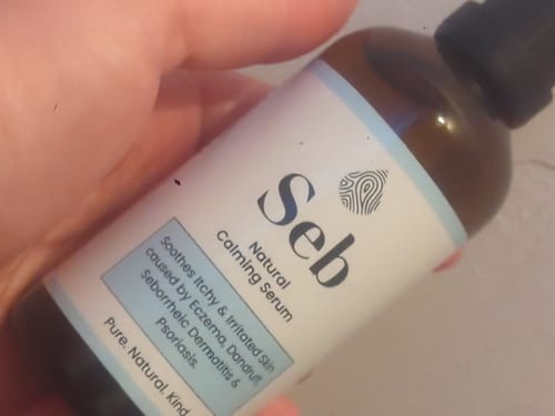 Customer photo review of Seb Natural Calming Serum