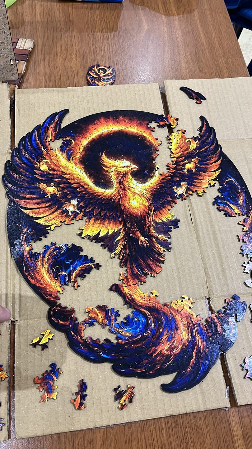 Customer photo review of Anka Kuşu - Ahşap Puzzle