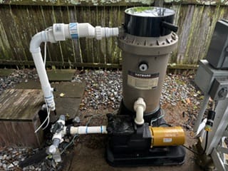 Customer photo review of Hayward 3/4 HP Replacement Motor for Super Pump - 115/230V - SPX1605Z1M