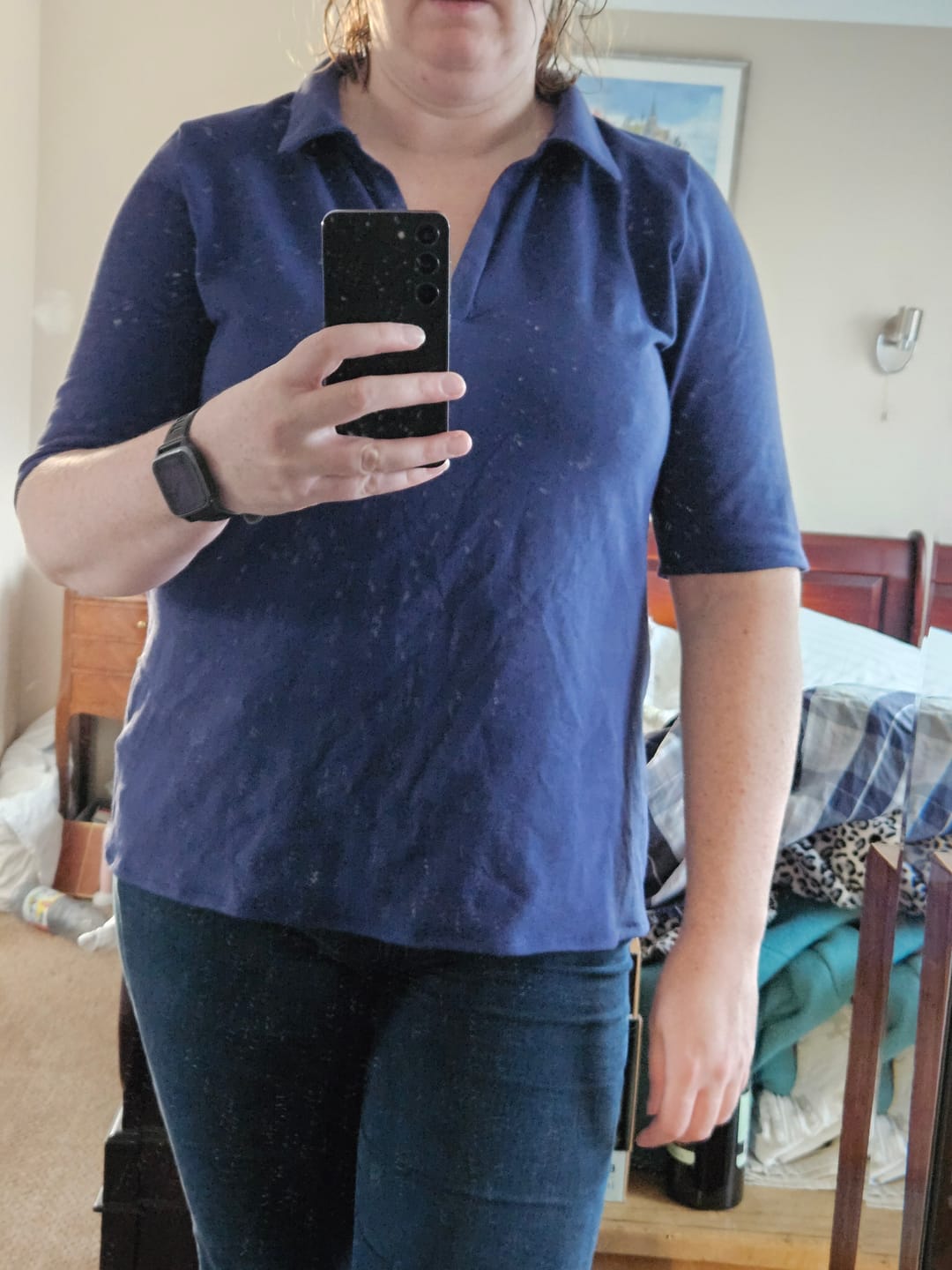 Customer photo review of Plain Pique Jersey Fabric