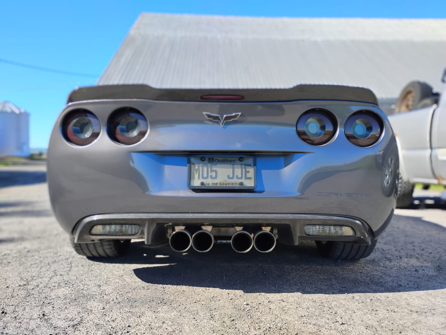 Customer photo review of 2005-13 Corvette C6 Rear Bumper Diffuser