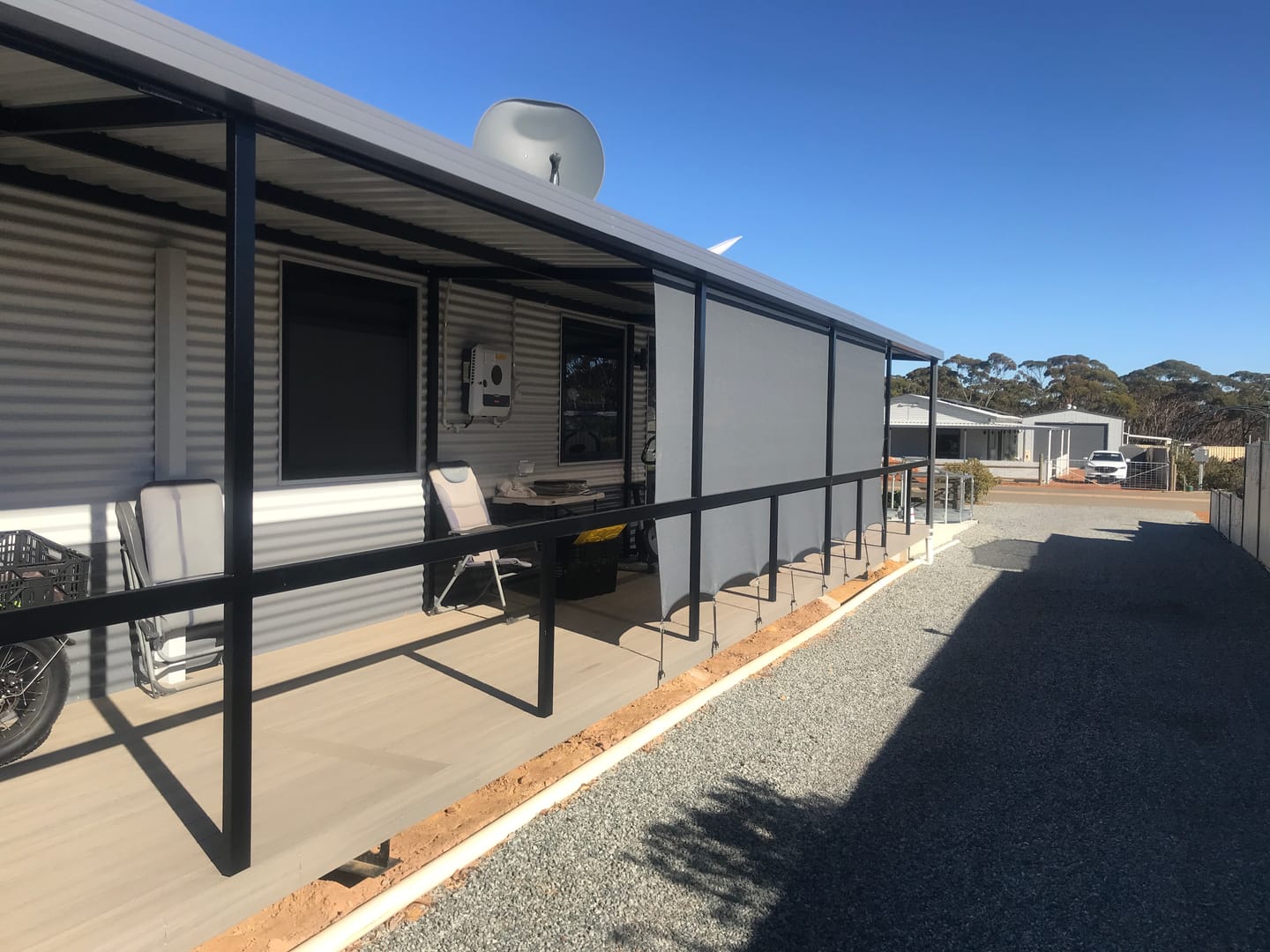 Customer photo review of Dometic Privacy Screen