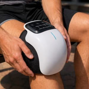 Customer photo review of ElectroPulse™ Masajeador de Rodilla con Triple Terapia