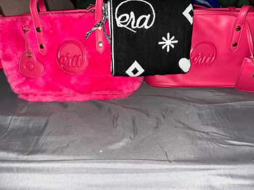 Customer photo review of Pink Mini Tote (Furry-tale Edition)
