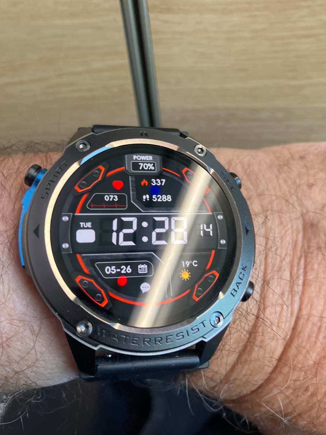 Customer photo review of Stone GPS – Outdoor, Gesundheits‑Tracking, 5 ATM