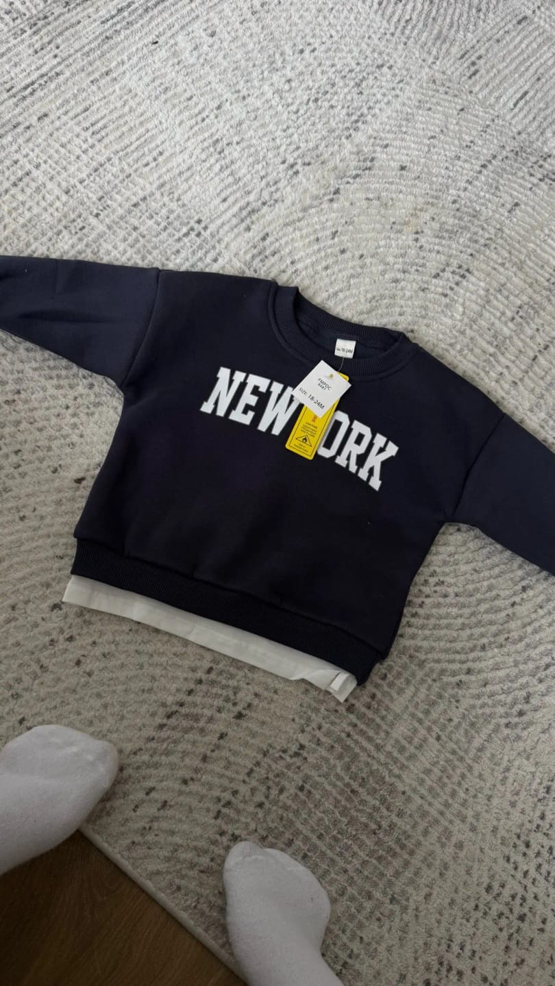 Customer photo review of New York Print Jogger Set