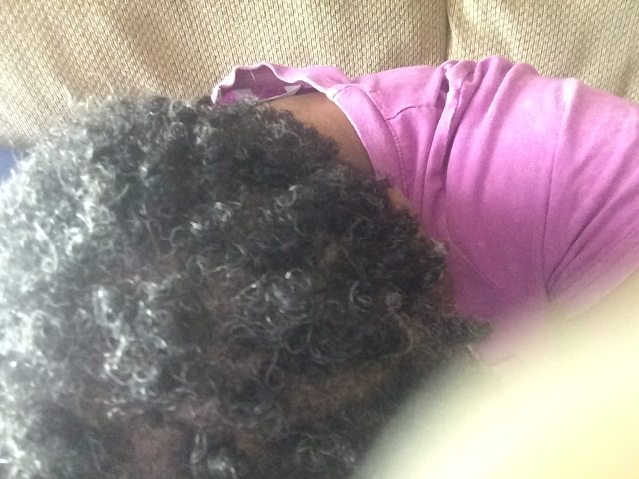 Customer photo review of Hydrating Hair Mist