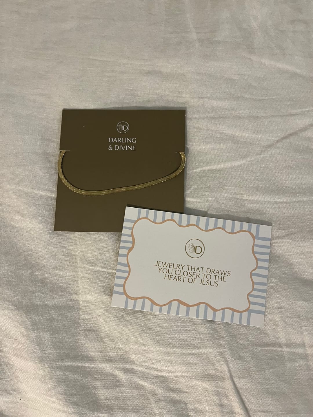 Customer photo review of The Joan Slink Layering Necklace