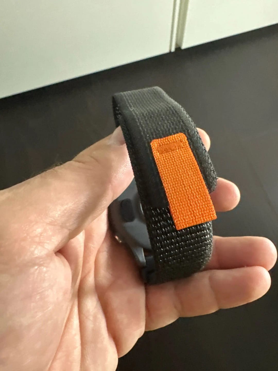 Customer photo review of Amazfit Nylon Loop Watch Band - Durable Adjustable Strap For Smartwatch