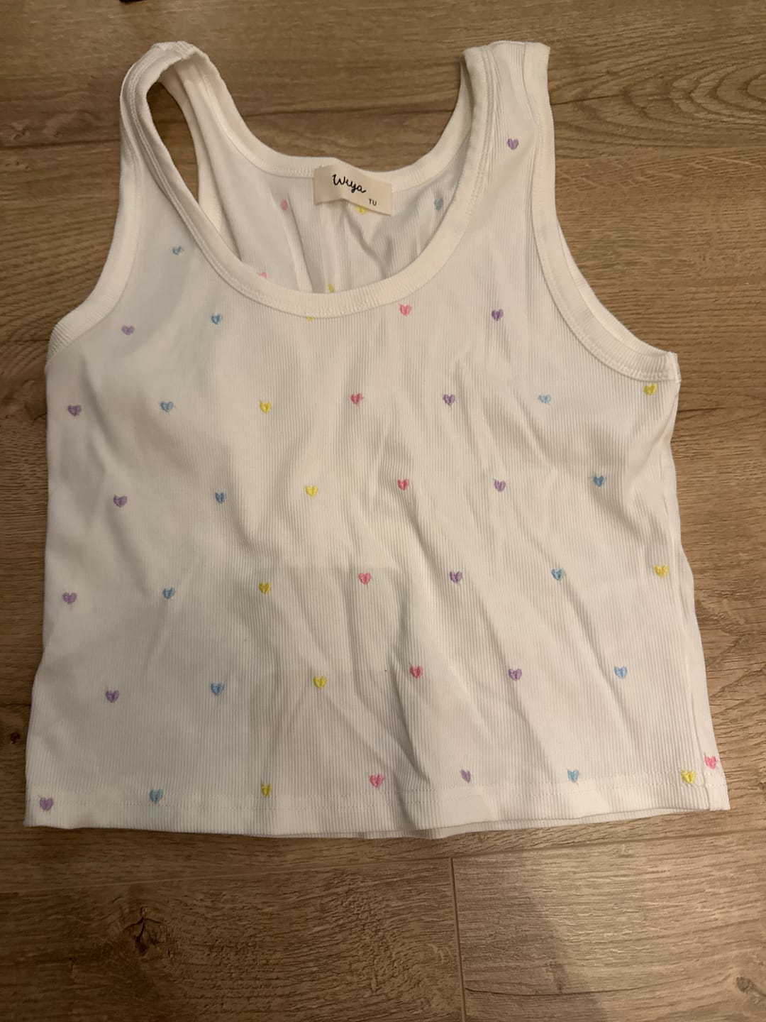 Customer photo review of Tanktop COLOURFUL HEARTS
