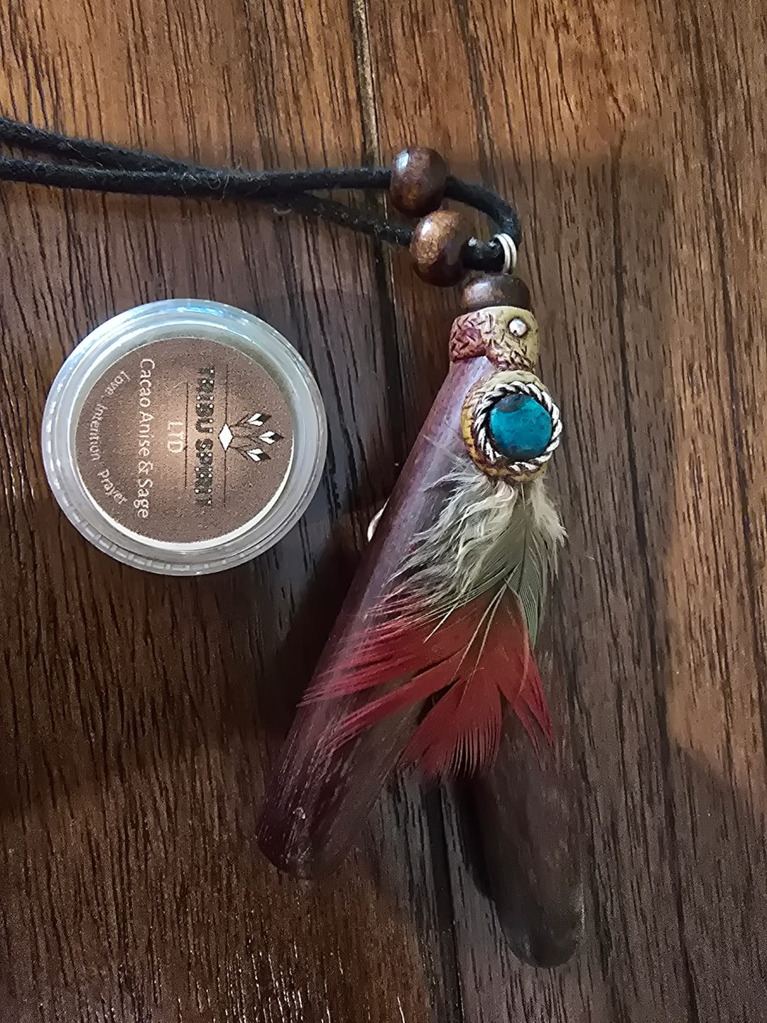 Customer photo review of Limited Edition - Cacao, Anise & Sage Hape'