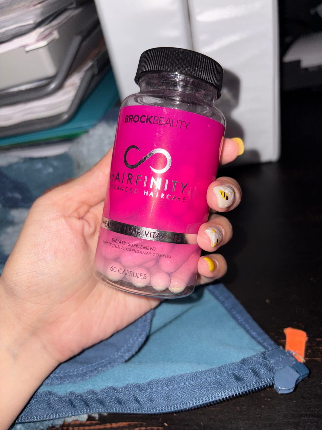 Customer photo review of Healthy Hair Vitamins