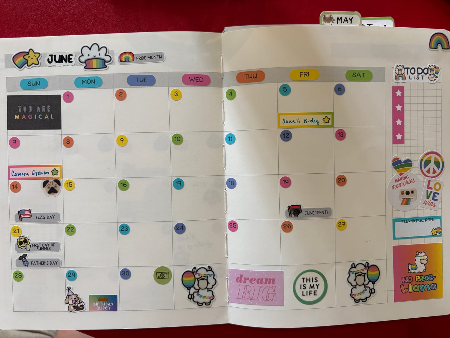 Customer photo review of Planner Subscription