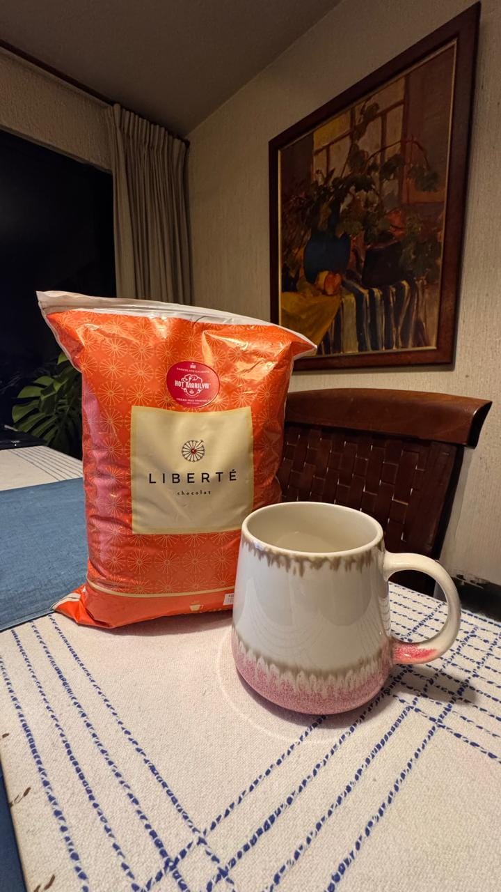 Customer photo review of Chocolate Caliente Hot Marilyn Vegan Muu Friendly 2 kg