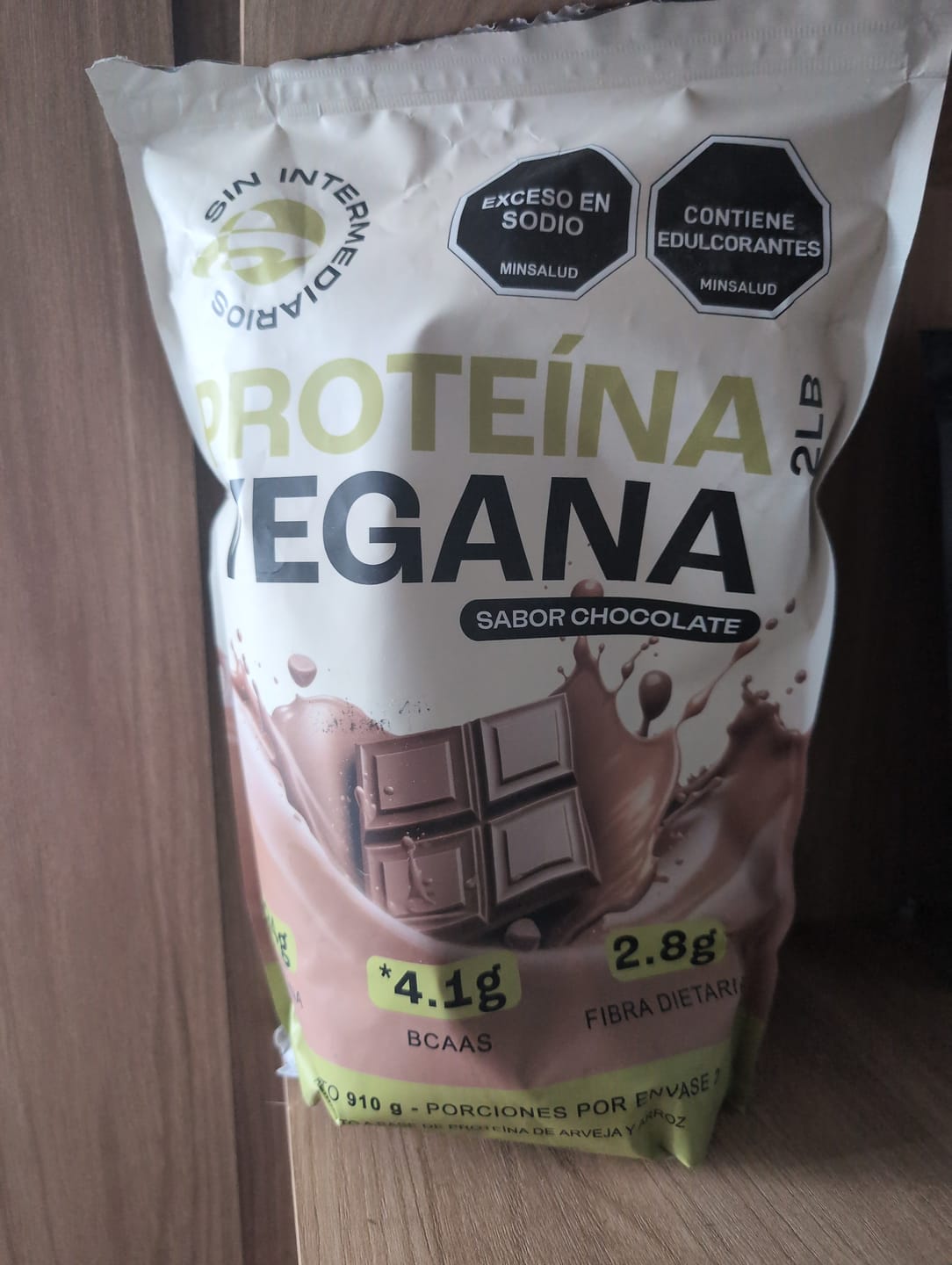 Customer photo review of Proteína Vegana