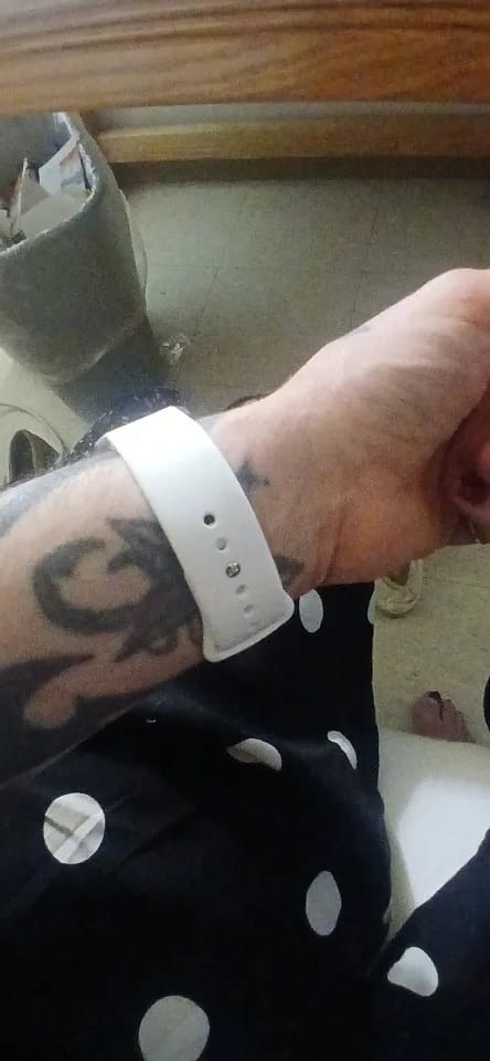 Customer photo review of Amazfit Band Silicone Replacement for Smartwatch Comfort Fit
