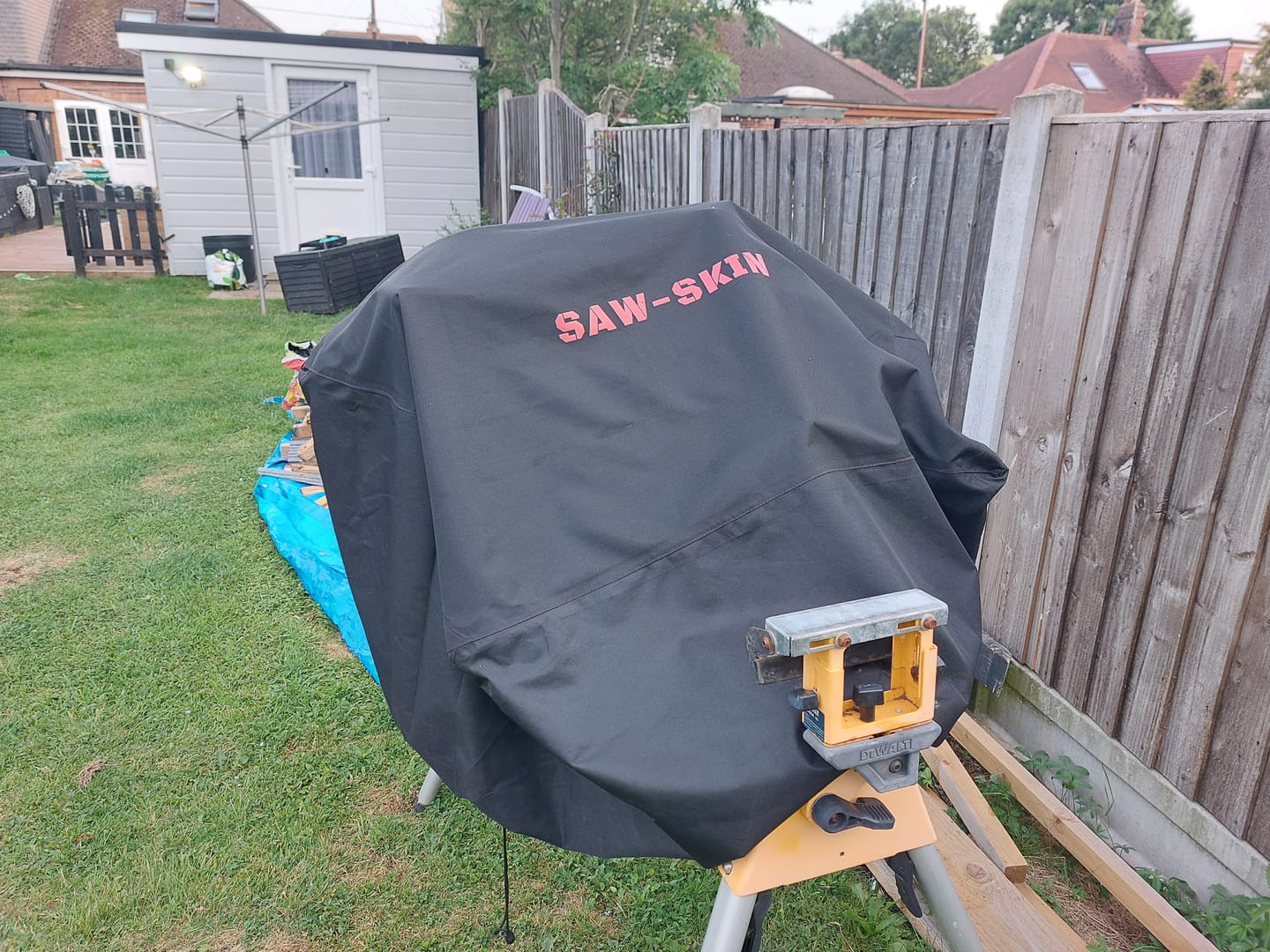 Customer photo review of Sawskin | Mitre Saw Cover XL - Universal Fit - 254-305mm - (10" to 12" Inch)