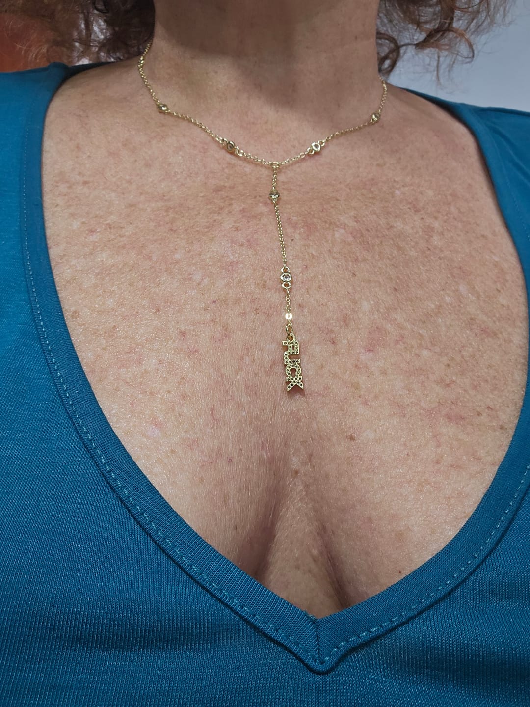 Customer photo review of Fuck Necklace