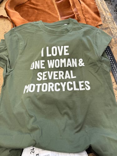 Customer photo review of ONE WOMAN BIKES 026 T Shirt