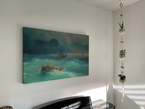 Customer photo review of The Shipwreck | Ivan Aivazovsky | 1873