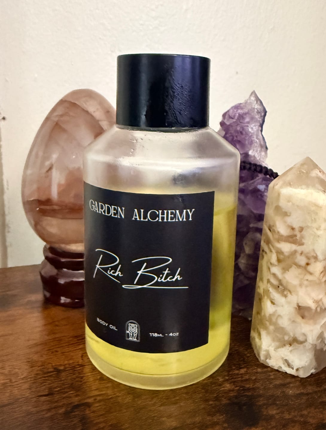Customer photo review of RICH BITCH BODY OIL (the return of the OG 1st formula)