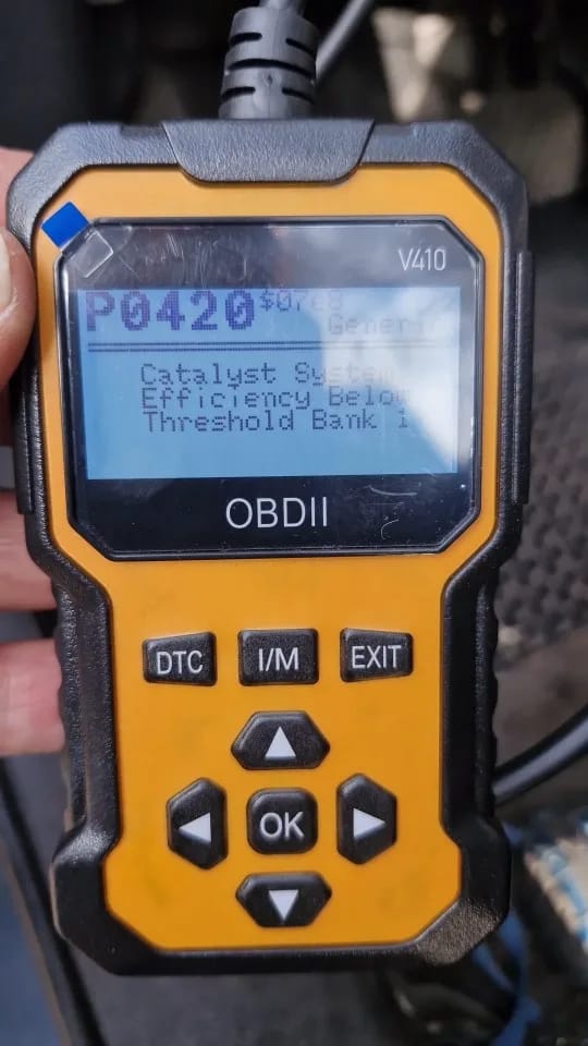 Customer photo review of Check Engine Confidence Scanner (Mechanic Confidence PDF Guides Included)