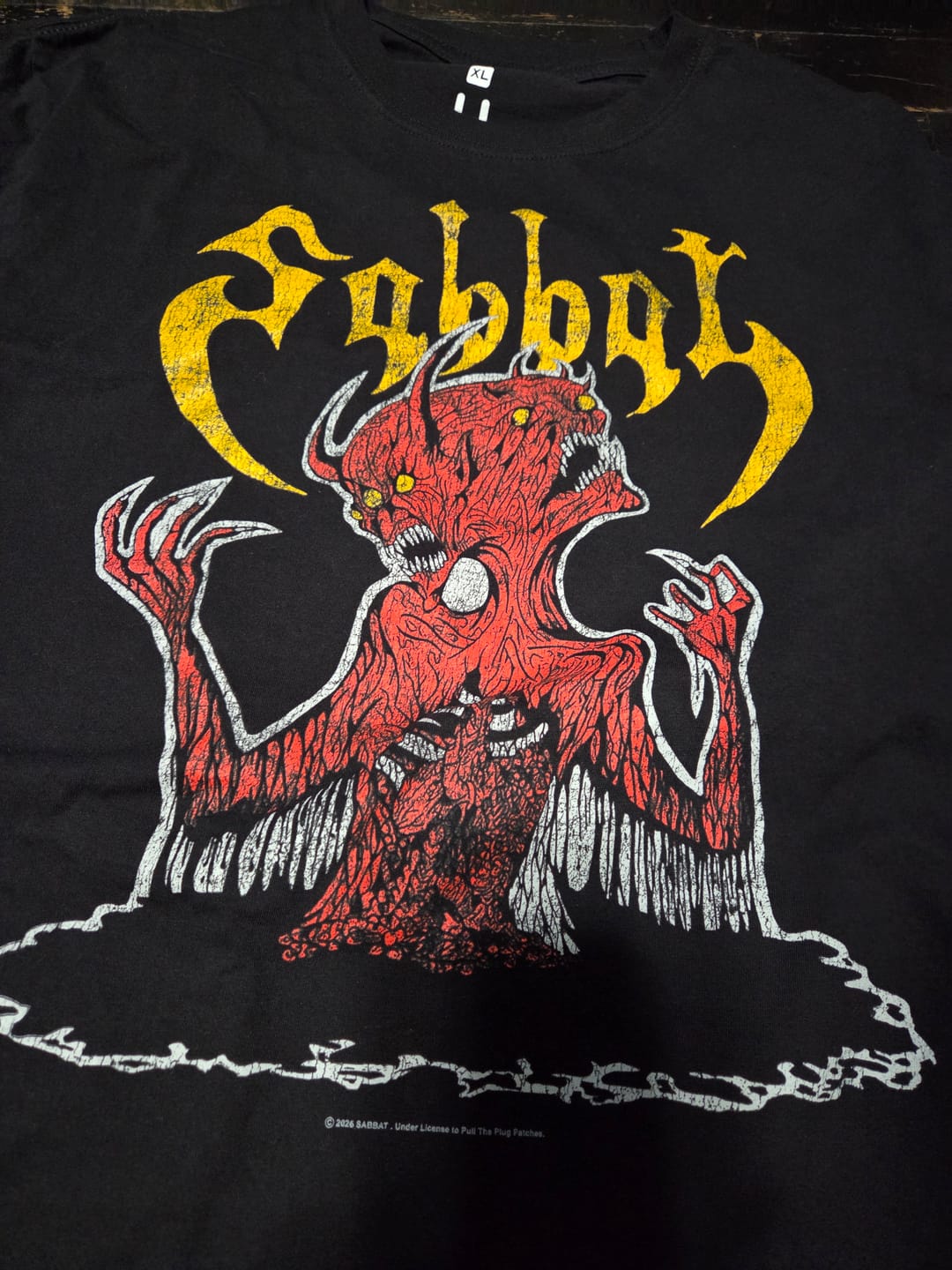 Customer photo review of Sabbat - Born By Evil Blood - Shortsleeve Shirt