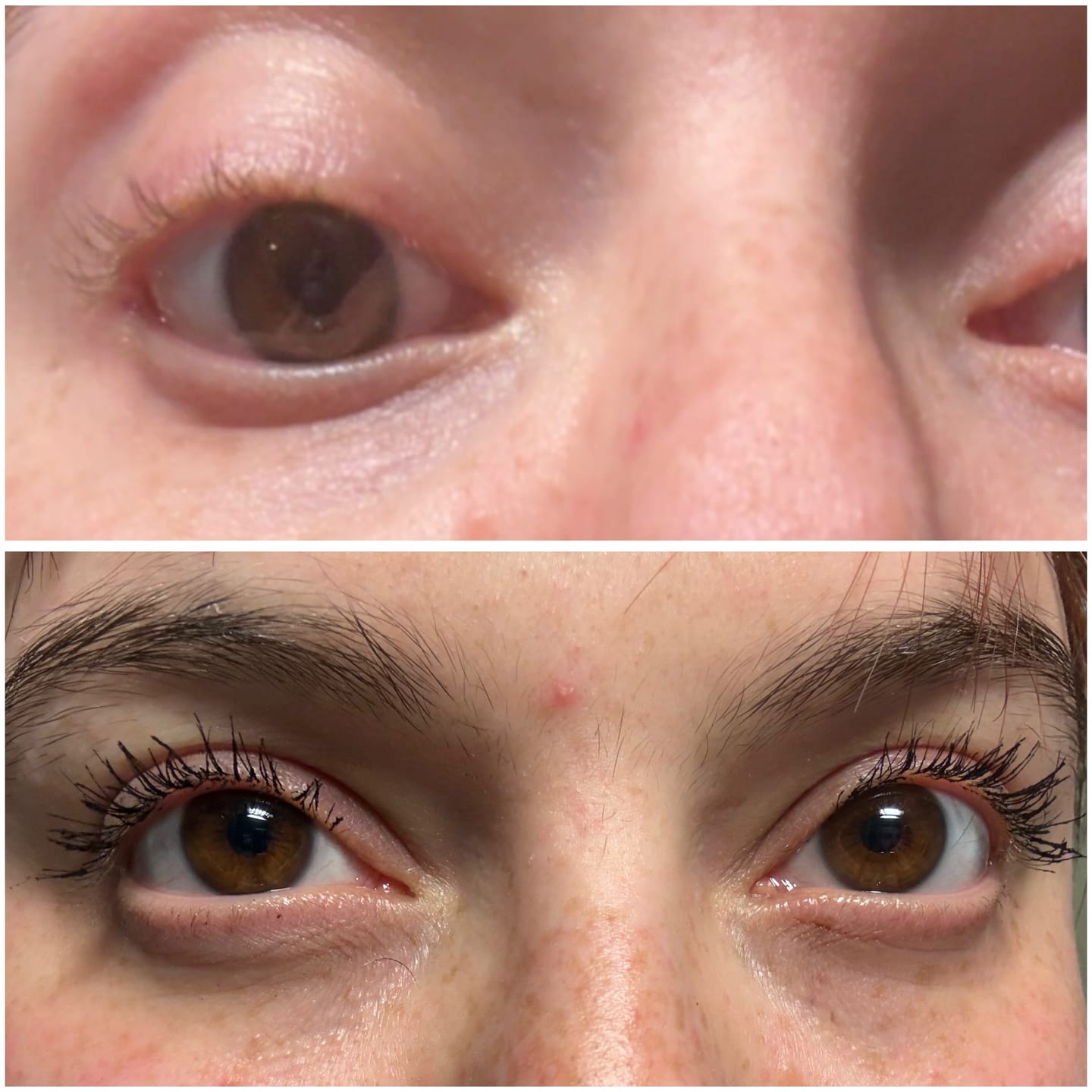 Customer photo review of SÉRUM DE CROISSANCE POUR CILS