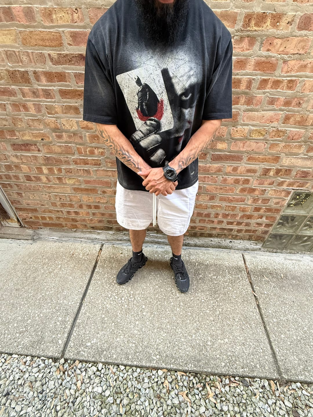 Customer photo review of 4254 - Batman Shadow Tees