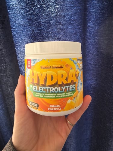 Customer photo review of Hydra+ Electrolytes
