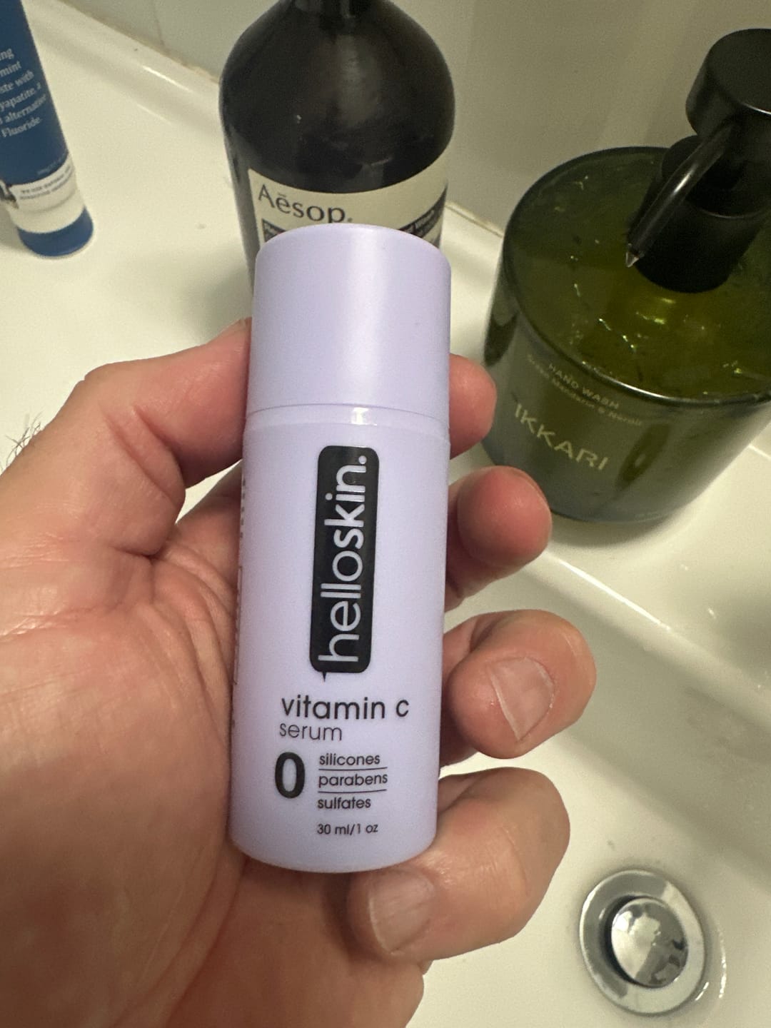 Customer photo review of pureC - vitamin c serum