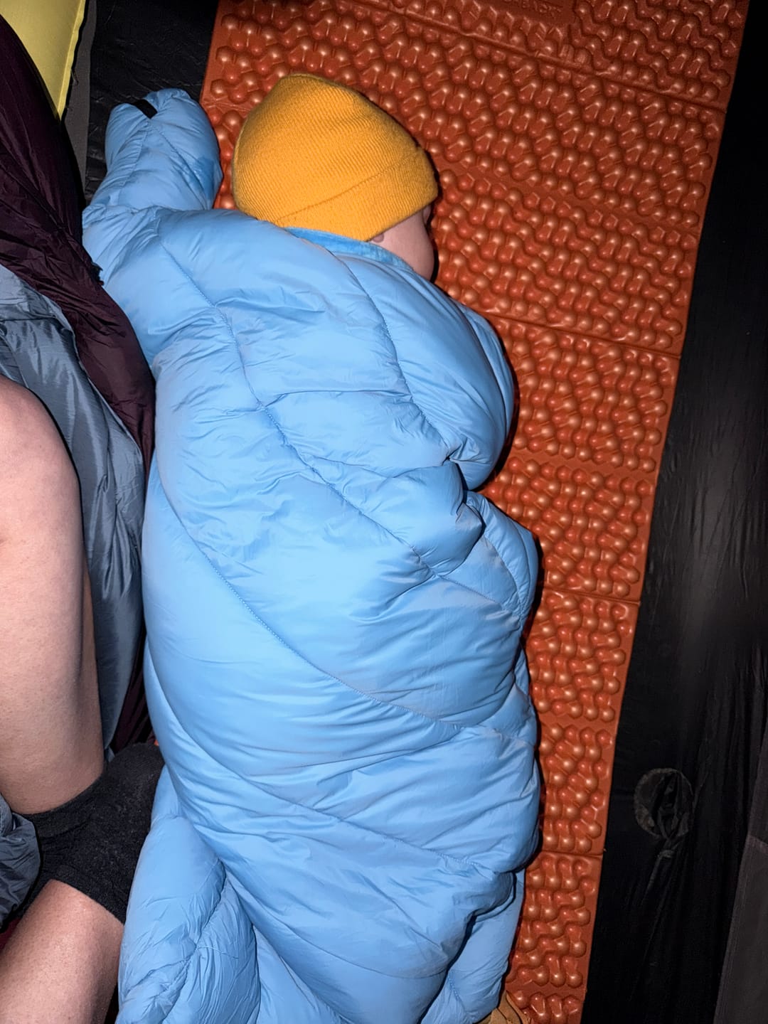 Customer photo review of Big Mo Kids Sleeping Bag (18-36 months)