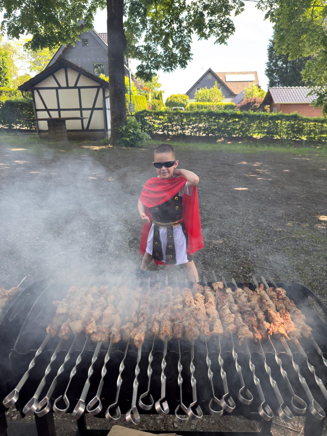 Customer photo review of Schweine-Schaschlik Original - Mayonnaise Zwiebel Kräuter Marinade | mySchaschlik