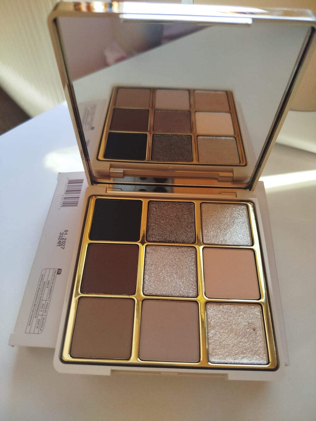 Customer photo review of Paleta de machiaj