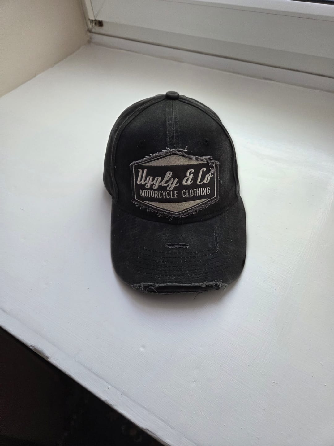 Customer photo review of Diamond Logo Black Baseball Cap