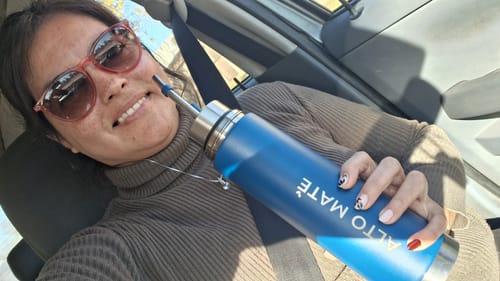 Customer photo review of ALTO MATE® - Acero Inoxidable