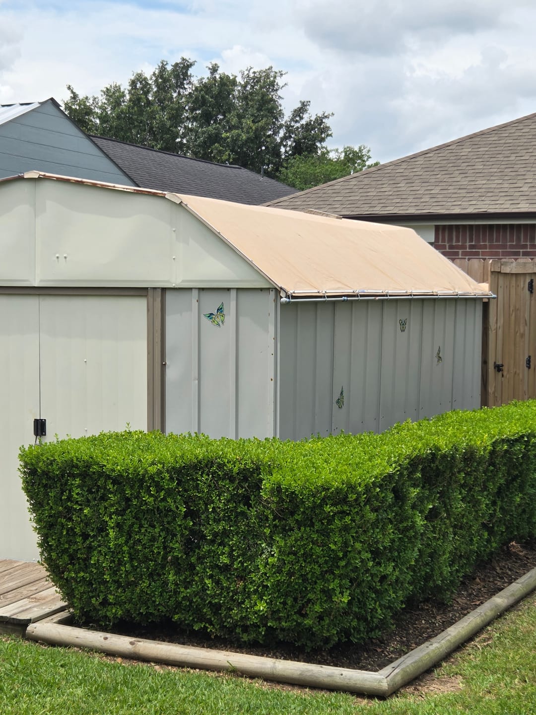 Customer photo review of Desert Heavy-Duty Poly Tarps