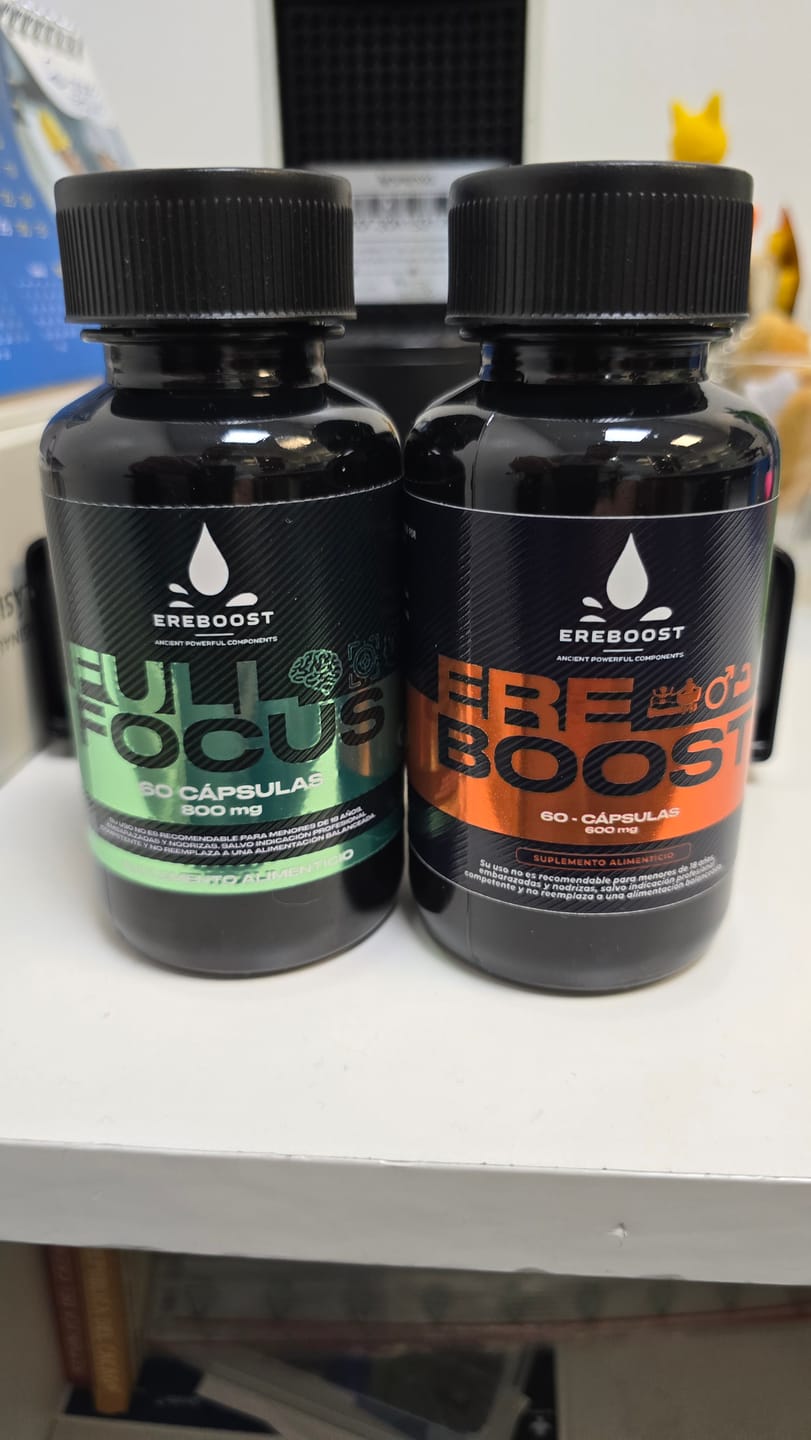 Customer photo review of EREBOOST | 60 Cápsulas | Pack 3 meses