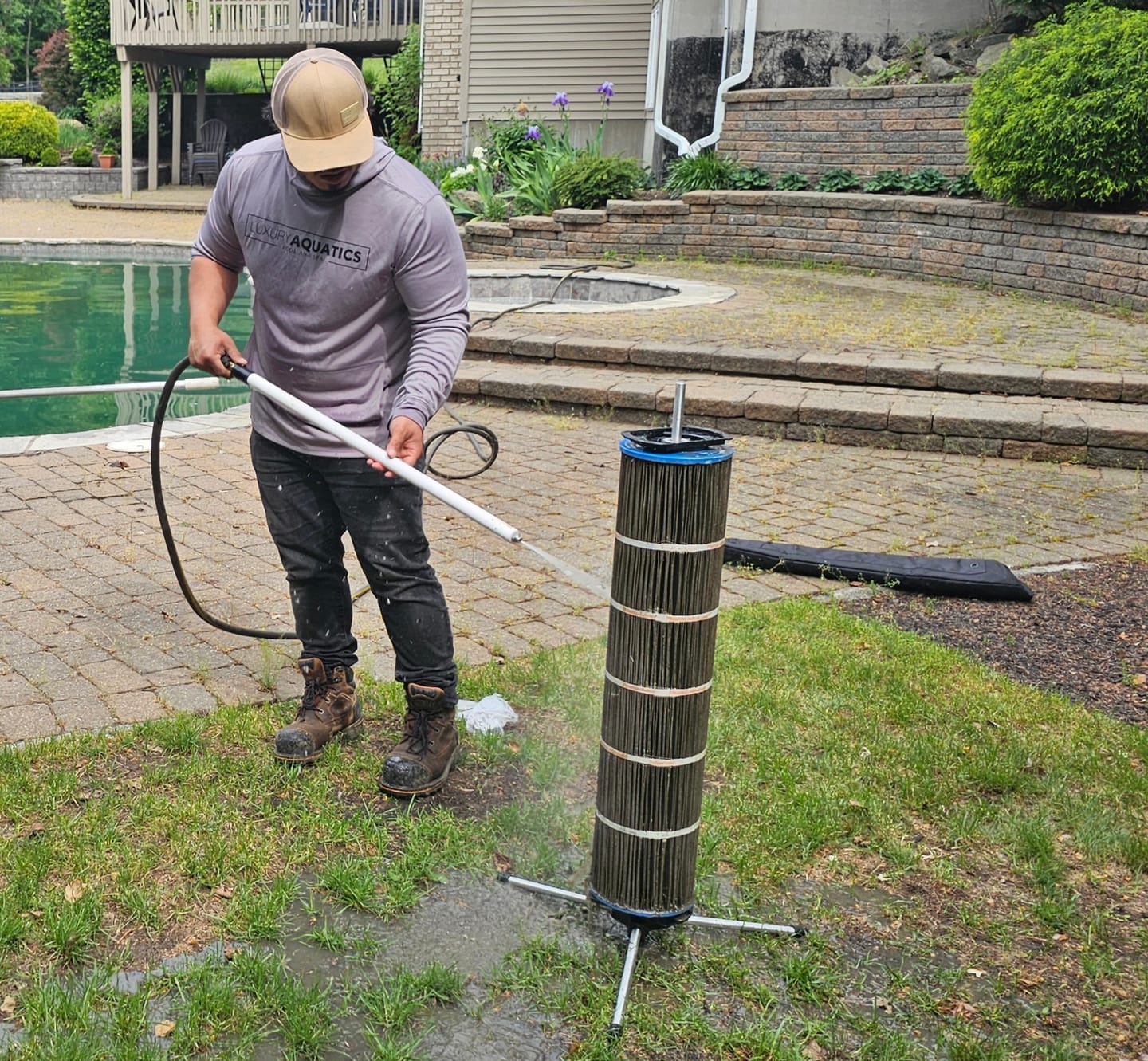 Customer photo review of Cyclone Filter Cleaner -Deluxe-