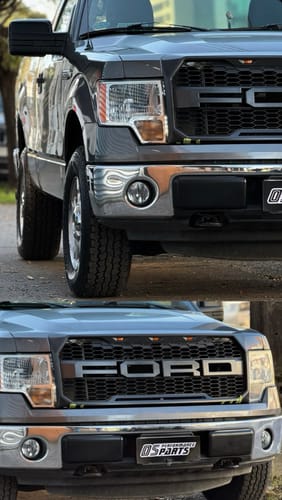 Customer photo review of Máscara Estilo Raptor Ford F150 2009–2014 | LED Ámbar y Calce Exacto