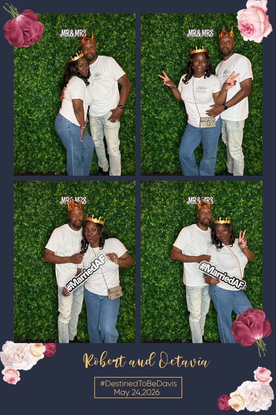 Customer photo review of 8*8ft Artificial Grass Wall Backdrop ALFWL151-Perfect for Weddings, Parties & Event Decor